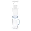 Brita Glass+ filter jug with 2 MaxtraPro PP cartridges (blue; 2.5 l)