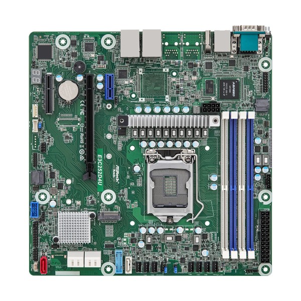 Asrock E3C252D4U motherboard Intel C252 LGA ...