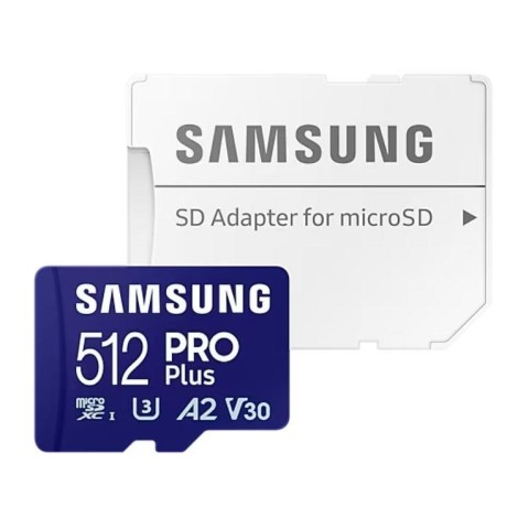 MEMORY MICRO SDXC PRO+ 512GB/W/ADAPT MB-MD512SA/EU SAMSUNG