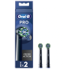 Oral-B | Replaceable toothbrush heads | EB50BRX-4 Cross Action | Heads | For adults | Number of brush heads included 4 | Black