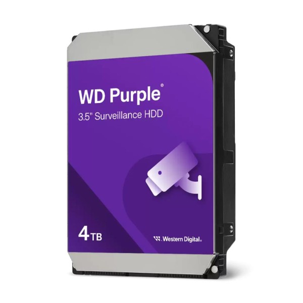 HDD|WESTERN DIGITAL|Purple|4TB|SATA|256 MB|3, 5