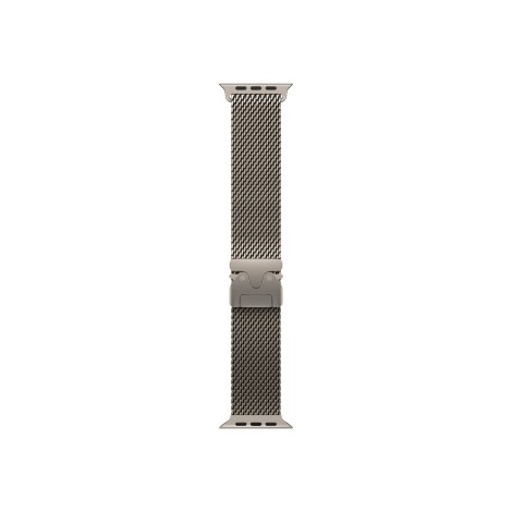 Apple 49mm Natural Titanium Milanese Loop - Medium