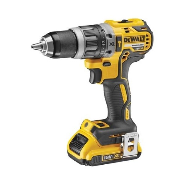 DeWALT DCD796D2-QW drill Keyless Black, Yellow ...