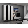 Cama Full cabinet VIGO '180' 180/40/30 white/black gloss