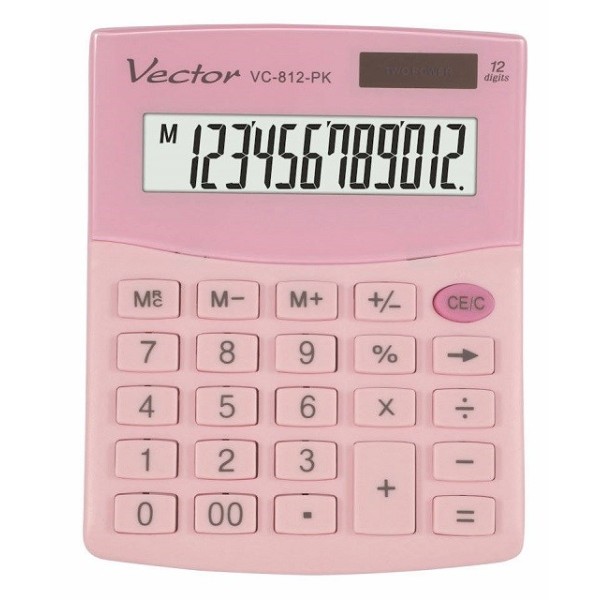 VECTOR CALCULATOR OFFICE KAV VC-812 PK ...