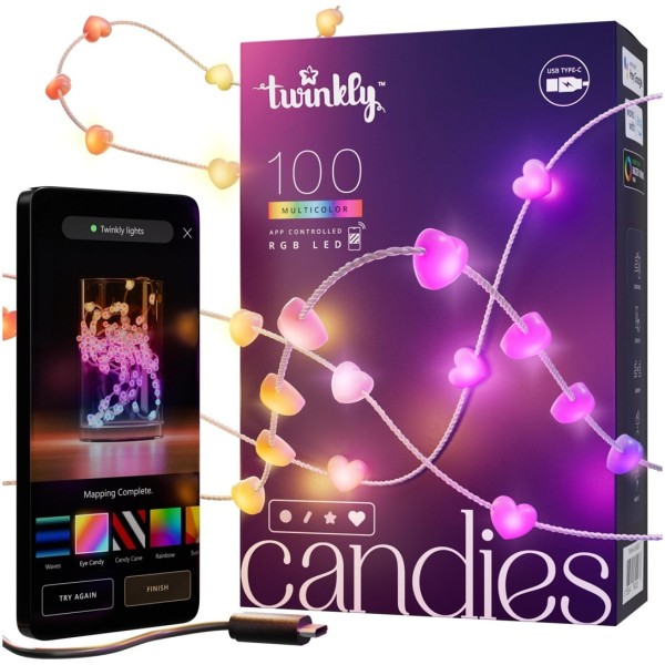 Twinkly Candies LED Christmas tree lights ...