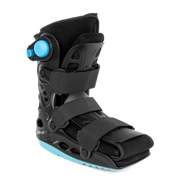 Two-chamber short rigid shin and foot ...