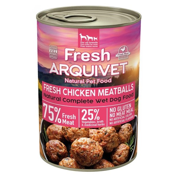 ARQUIVET Fresh Chicken Meatballs - wet ...