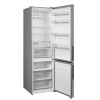 Midea Refrigerator | MDRB600MME46 | Energy efficiency class E | Free standing | Combi | Height 201 cm | No Frost system | Fridge net capacity 313 L | Freezer net capacity 130 L | Display | 35 dB | Stainless steel