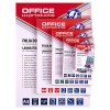 OFFICE PRODUCTS Laminating film, A3, 2x80 microns, glossy, 100 sheets, transparent