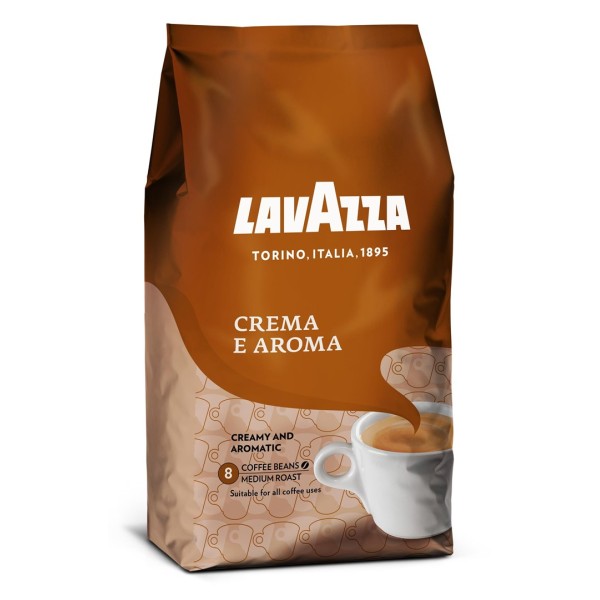 Lavazza Crema e Aroma coffee beans ...