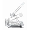 NB ACC RISER STAND FOLDABLE/SILVER NBS-D1-03 GEMBIRD
