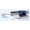 Ugreen 15596 laptop dock/port replicator Wired USB 3.2 Gen 1 (3.1 Gen 1) Type-A + Type-C Aluminium
