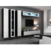 Cama Full cabinet VIGO '180' 180/40/30 white/black gloss