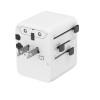 Gembird TPA-1A2C20-01-W Universal travel power adapter, 20 W, white | Gembird