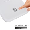 Maclean MCE614W Dimmable LED Desk Lamp Adjustable Folding 9W IP20 3000K 4500K 6500K