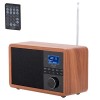 Adler | Radio DAB+ Bluetooth | AD 1184 | Alarm function | Black/Brown