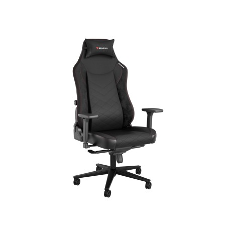 Genesis Gaming Chair Nitro 890 G2 Backrest upholstery material: Eco leather, Seat upholstery material: Eco leather, Base material: Metal, Castors material: Nylon with CareGlide coating | Black/Red