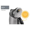 Gorenje | Kettle | K17S | Electric | 2000 W | 1.7 L | Stainless steel | 360° rotational base | Stainless steel