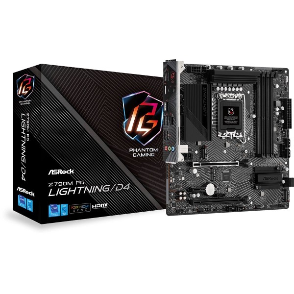 Asrock Z790M PG Lightning/D4 Intel Z790 ...