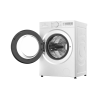 TCL Washing machine | FF0844WA0 | Energy efficiency class A | Front loading | Washing capacity 8 kg | 1400 RPM | Depth 52 cm | Width 60 cm | Display | LED | Steam function | Wi-Fi | White