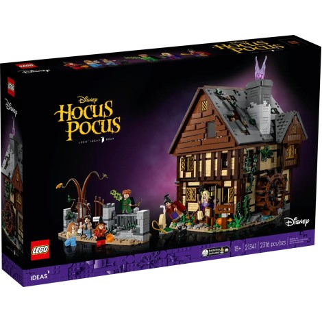 LEGO IDEAS 21341 Disney Hocus Pocus - The Sanderson Sisters’ Cottage