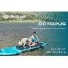 Deska SUP SKATINGER Octopus 335x86x15 cm Allround