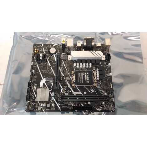 SALE OUT. ASUS PRIME B760M-K | Asus PRIME B760M-K | Processor family Intel | Processor socket LGA1700 | DDR5 DIMM | Number of SATA connectors 4 | USED, REFURBISHED, WITHOUT ORIGINAL PACKAGING AND ACCESSORIES, ONLY BACKPANEL INCLUDED