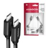 AXAGON Twister Cable, 0.6 m | BUCM-CM10TB | USB Type C to USB Type C