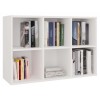 MALAX MINI 2X3 WHITE BOOKCASE