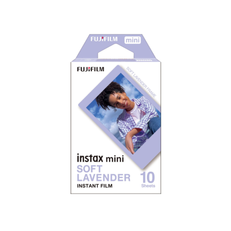 Fujifilm | Instax Mini Soft Lavender Instant Film | 86 x 54 mm | Quantity 10