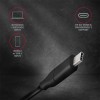 AXAGON RVC-DPC USB-C -> DisplayPort cable 1.8m 4K/60Hz