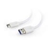 CABLE USB-C TO USB3 1.8M WHITE/CCP-USB3-AMCM-6-W GEMBIRD