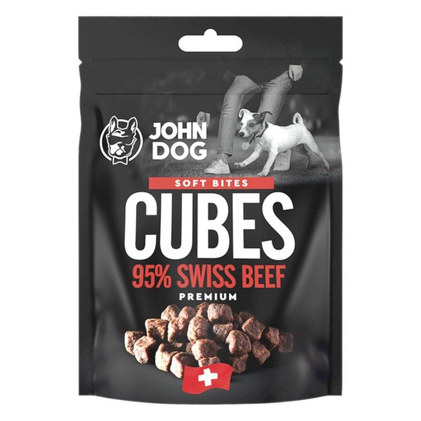 JOHN DOG Soft Bites Cubes Beef ...