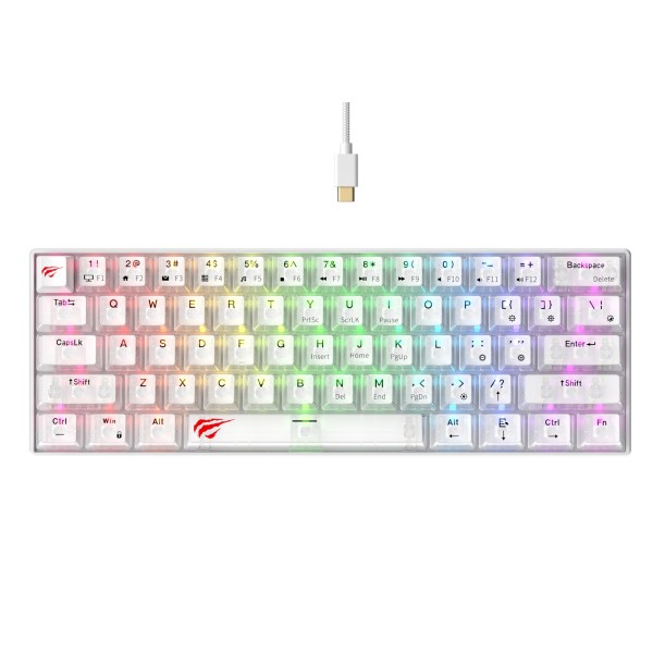Havit KB903L - gaming keyboard (transparent ...