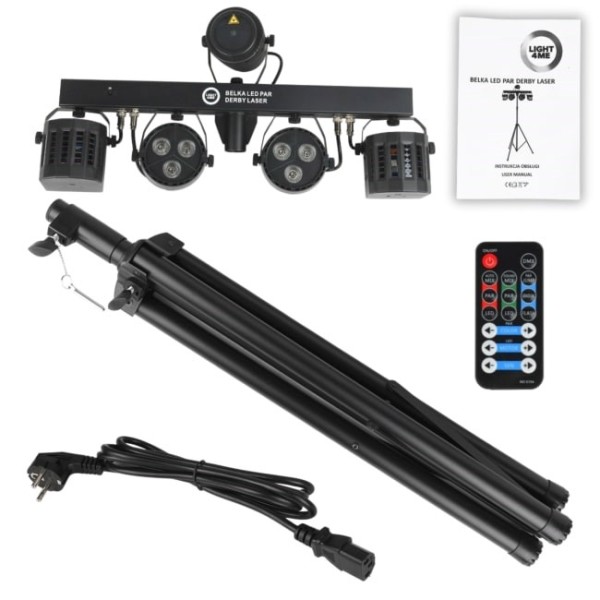 LIGHT4ME BELKA LED PAR DERBY LASER ...