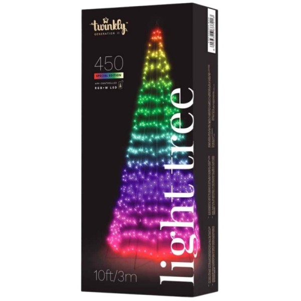 CHRISTMAS TREE ILLUMINATION 450 LED RGB+W ...