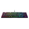 Razer | Mechanical Gaming Keyboard | BlackWidow V4 X | Mechanical Gaming Keyboard | Wired | US | Black | Yellow Mechanical Switches (Linear)