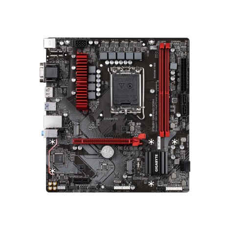 Gigabyte | B760M GAMING DDR4 1.0 M/B | Processor family Intel | Processor socket  LGA1700 | DDR4 DIMM | Memory slots 2 | Supported hard disk drive interfaces 	SATA, M.2 | Number of SATA connectors 4 | Chipset Intel B760 Express | Micro ATX