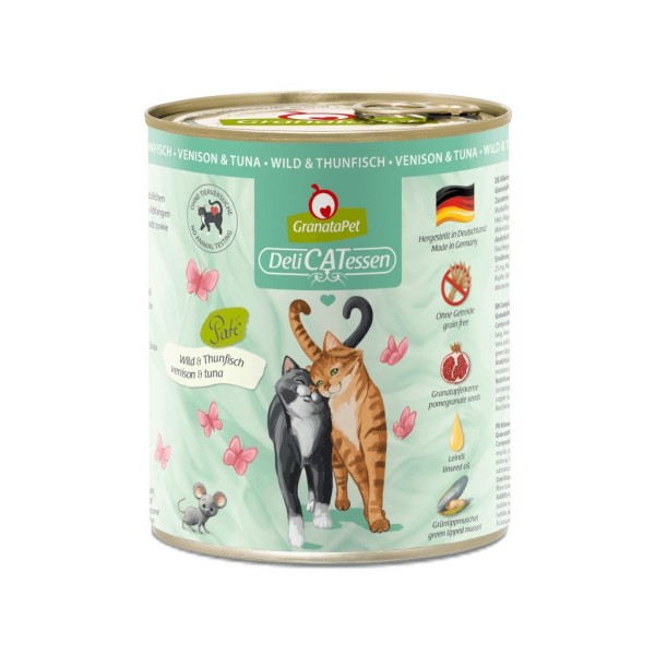 GranataPet DeliCatessen dziczyzna i tuńczyk karma ...