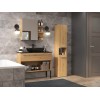 Topeshop NEL I ARTISAN bathroom storage cabinet Oak