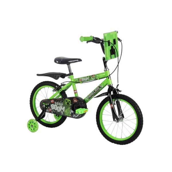 Huffy Rower Minecraft 16" Zielony 21404W