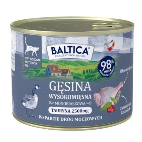 BALTICA SMAKI REGIONÓW Kot dorosły Gęsina  185g