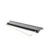 LANBERG PATCH PANEL 24 PORT 0.5U CAT.5E FTP BLACK