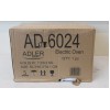 SALE OUT.  | Adler Electric Oven | AD 6024 | 22 L | 1300 W | Black | DAMAGRED PACKAGING