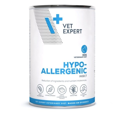 VET EXPERT Hypoallergenic Insect - wet dog food - 400g