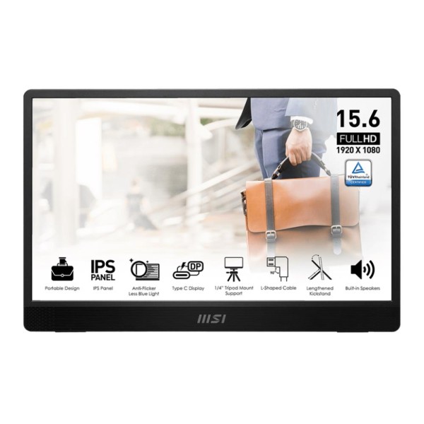 LCD Monitor|MSI|PRO MP161 E2U|15.6