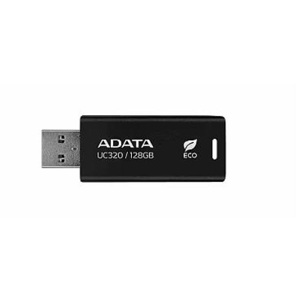 MEMORY DRIVE FLASH USB3.2 128G/BLACK UC320-128G-RBK/BK ...