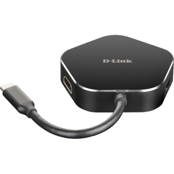 D-Link | 4-in-1 USB-C Hub with ...