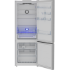 BEKO Refrigerator | B3RCNE564HXB | Energy efficiency class E | Free standing | Combi | Height 192 cm | No Frost system | Fridge net capacity 340 L | Freezer net capacity 150 L | Display | 39 dB | Stainless steel
